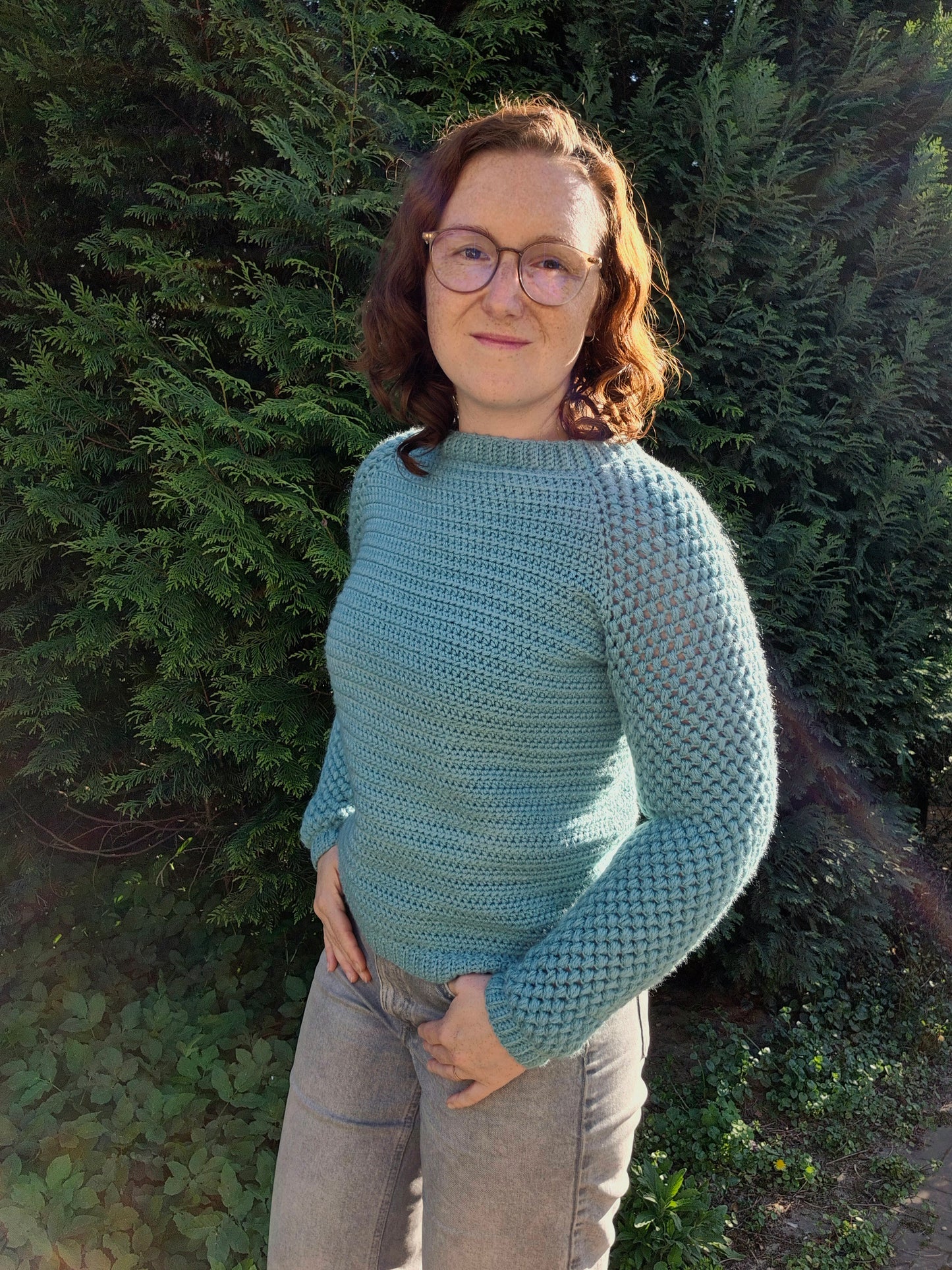 Cloud Nine jumper - crochet pattern - downloadable PDF
