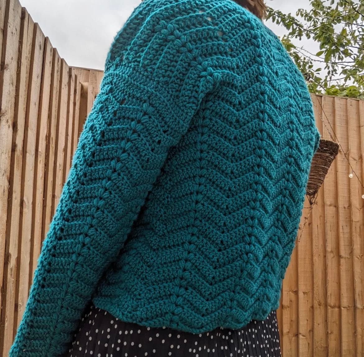 Riptide Cardigan - crochet pattern - downloadable PDF