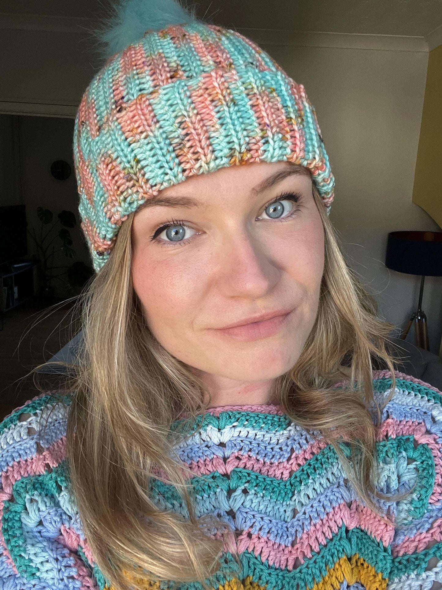 Easy Peasy Beanie Hat crochet pattern - downloadable PDF
