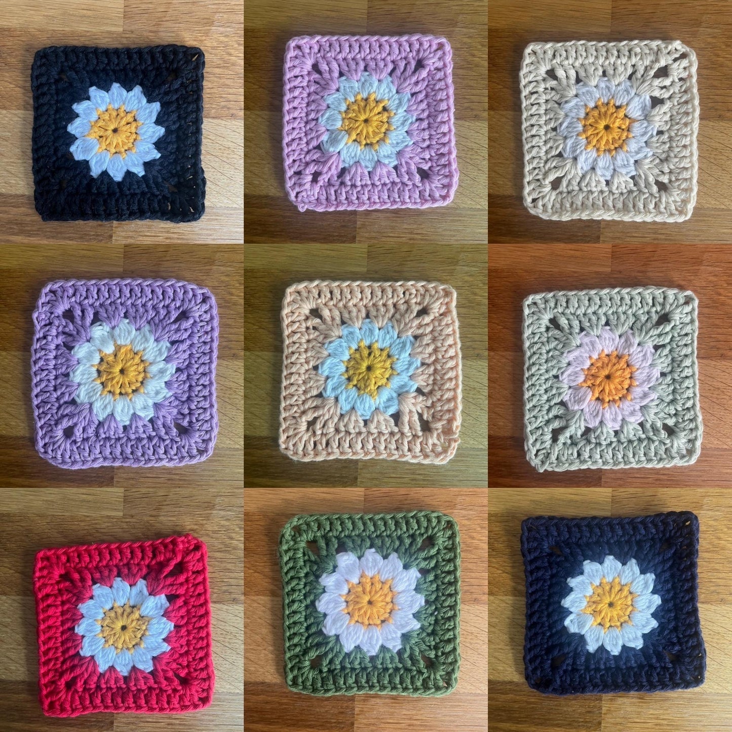 Daisy tote bag crochet kit - perfect gift for crafty beginners!