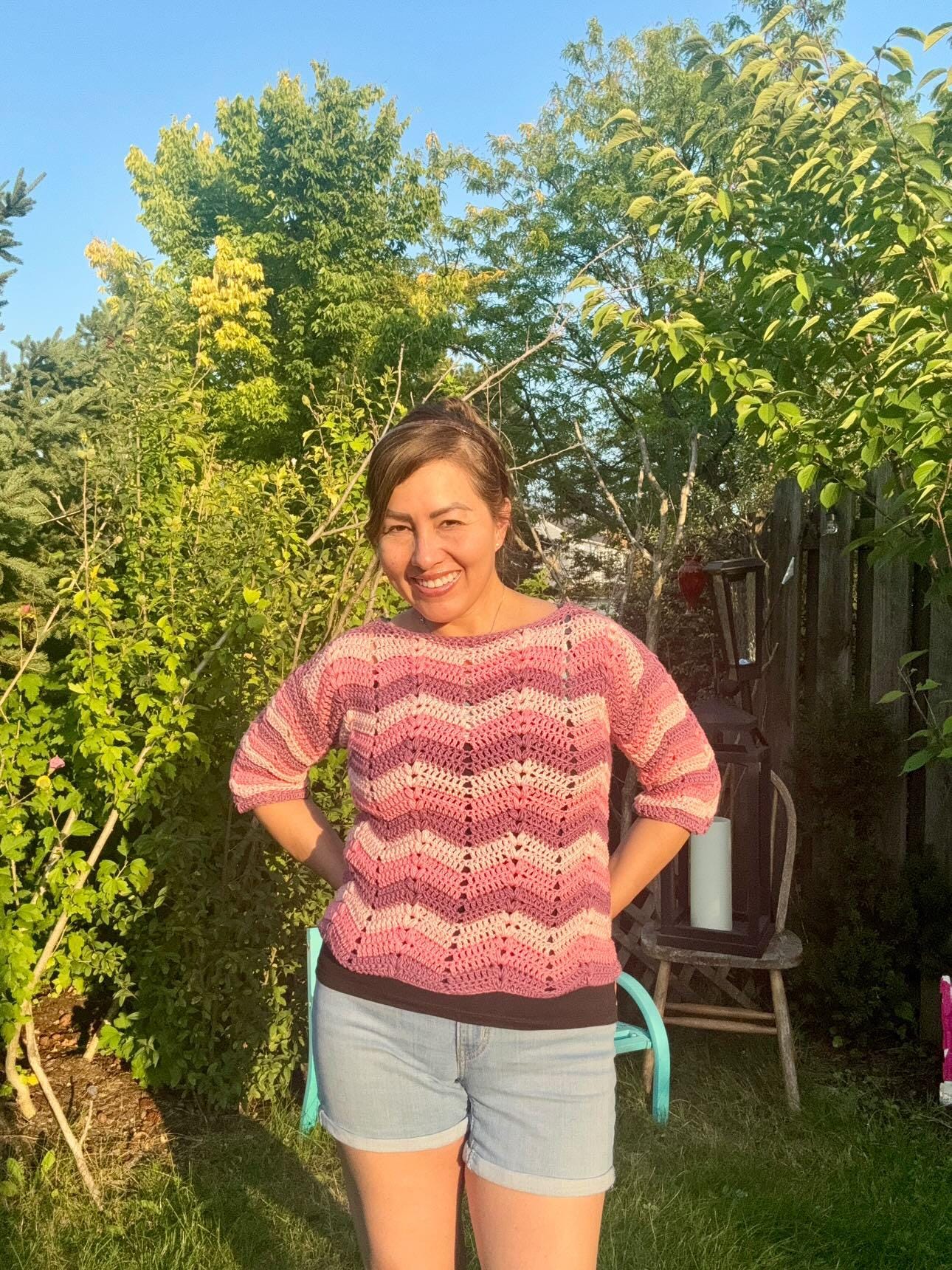 Riptide Jumper - crochet pattern - downloadable PDF