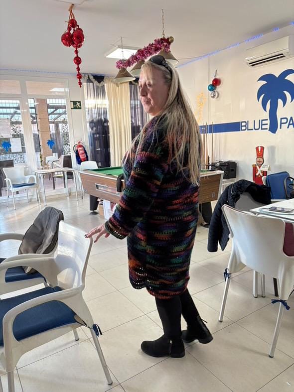 Noughts and Crosses Cardigan - crochet pattern - downloadable PDF