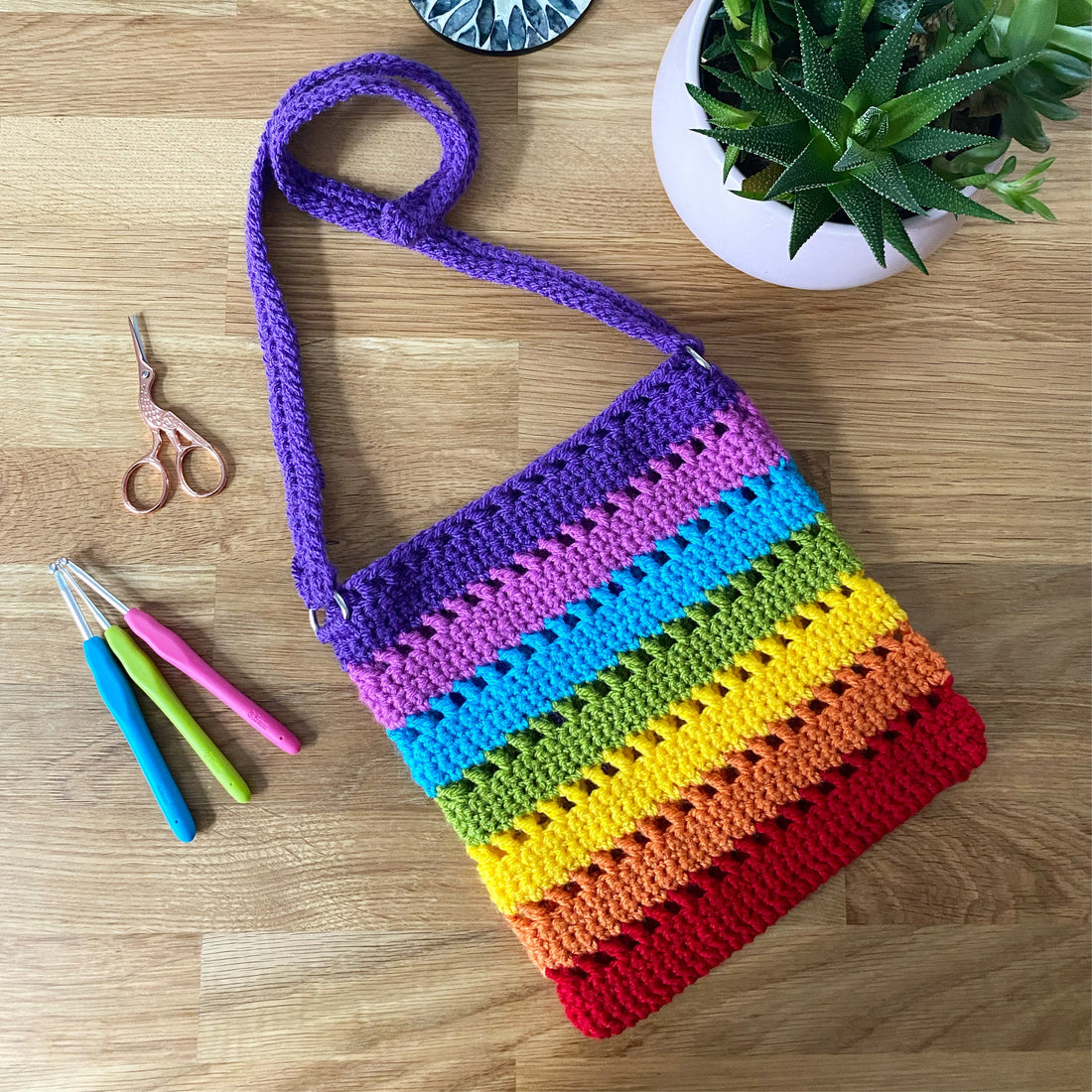 Rainbow bag
