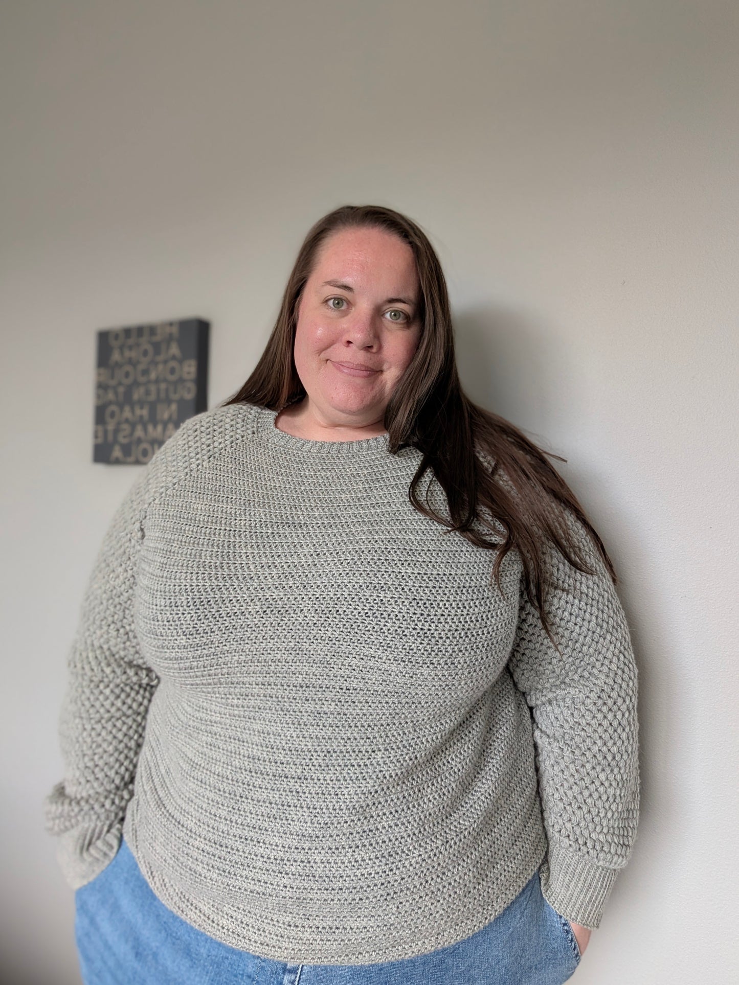 Cloud Nine jumper - crochet pattern - downloadable PDF
