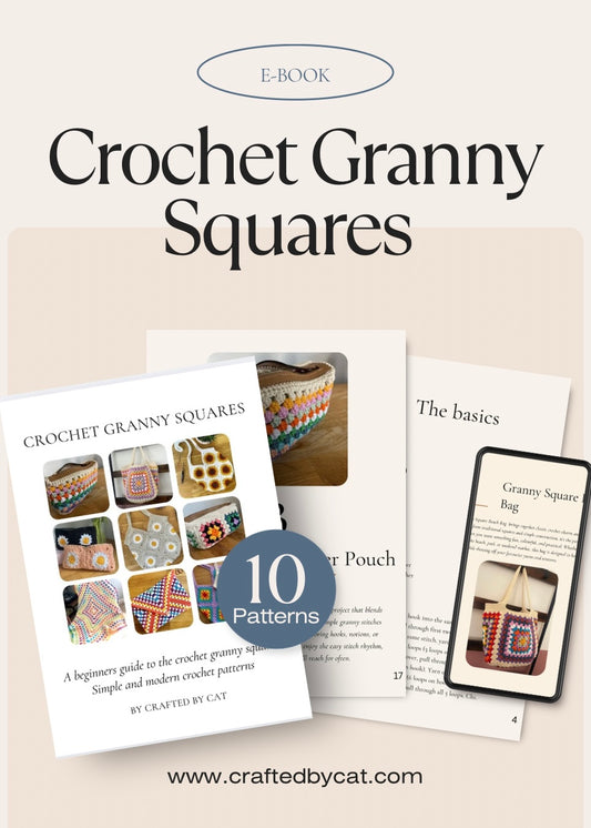 E-book - Crochet Granny Squares - 10 simple patterns
