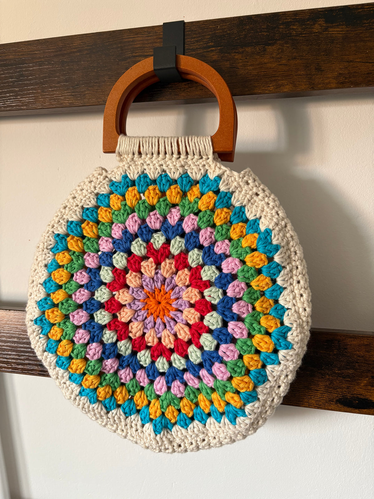 Granny Circle Bag pattern - downloadable PDF
