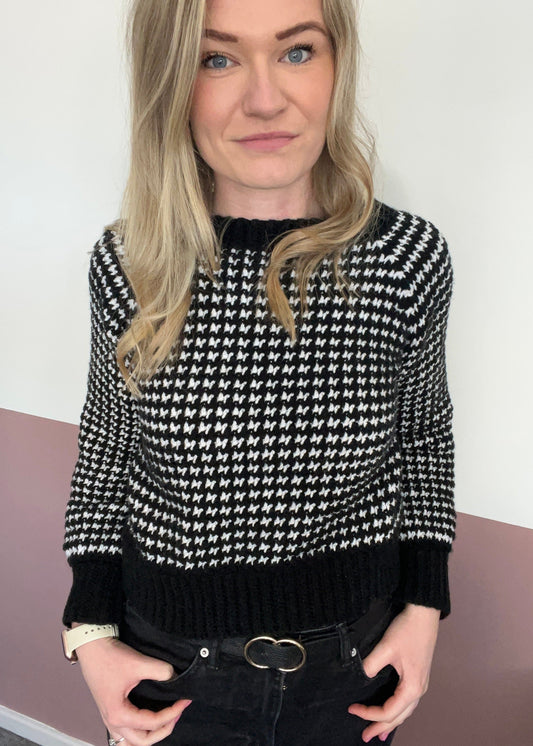 Inside out jumper/sweater - crochet pattern - downloadable PDF