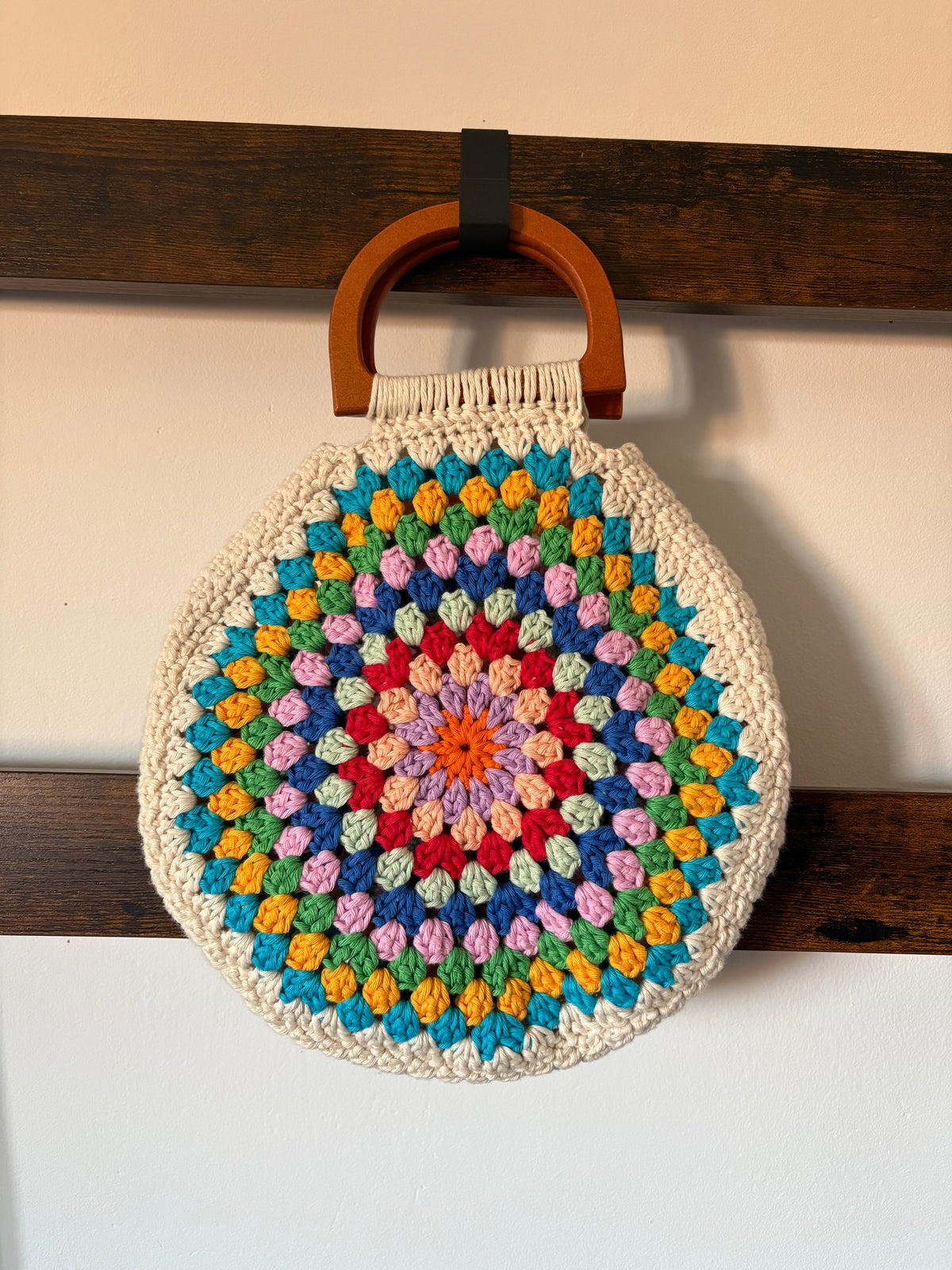 Granny Circle Bag pattern - downloadable PDF