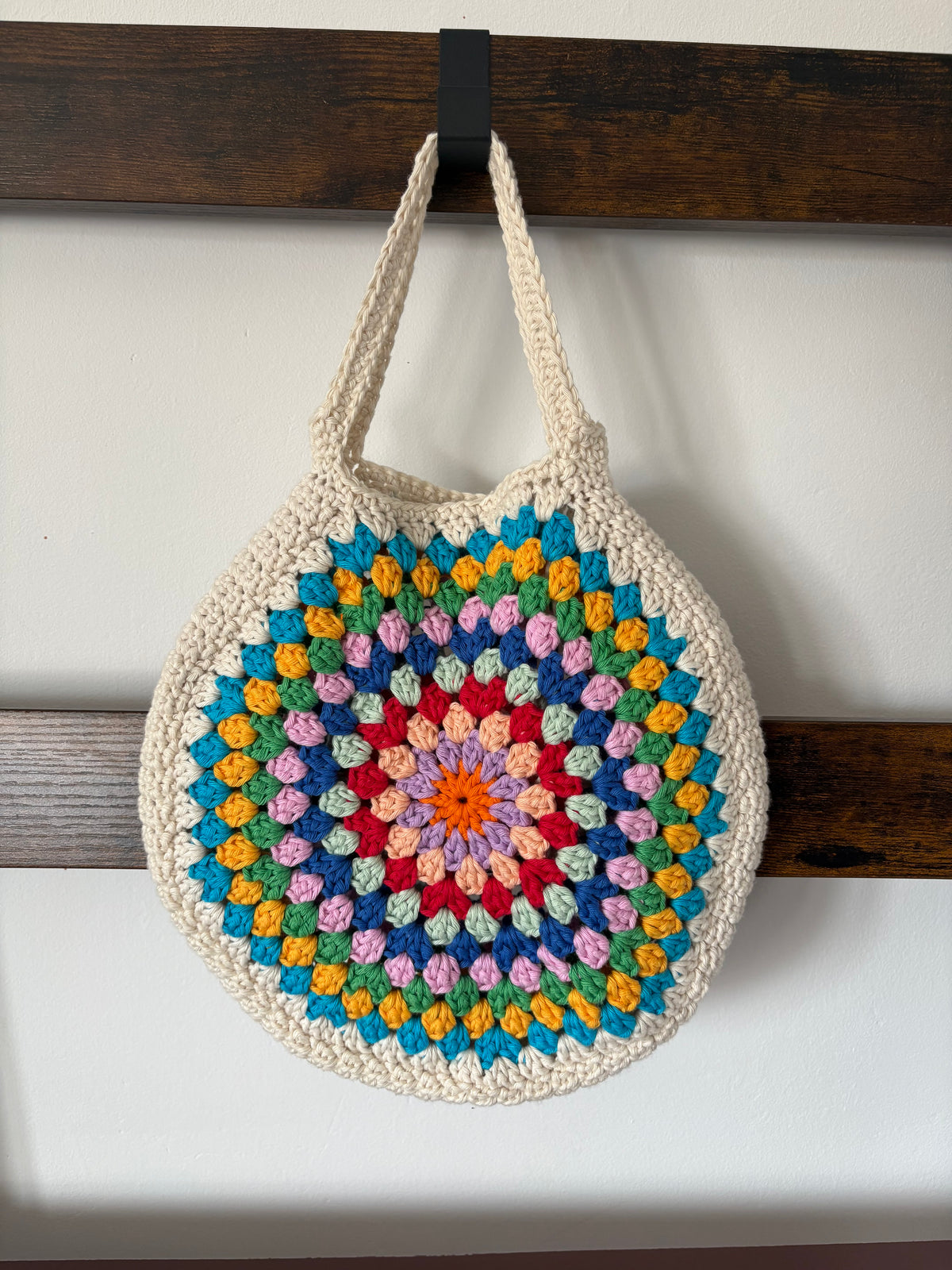 Granny Circle Bag pattern - downloadable PDF