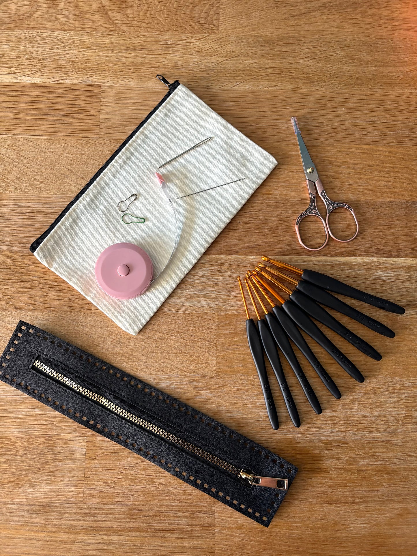 Complete crochet starter kit - perfect gift for a crafty beginner