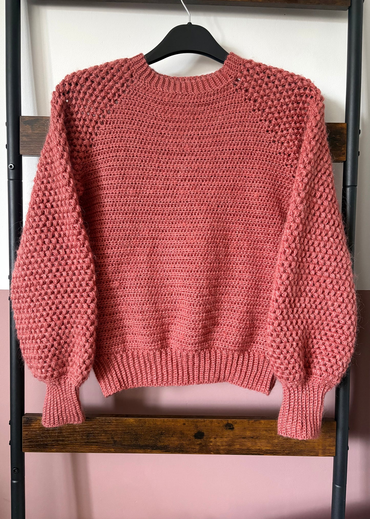 Cloud Nine jumper - crochet pattern - downloadable PDF