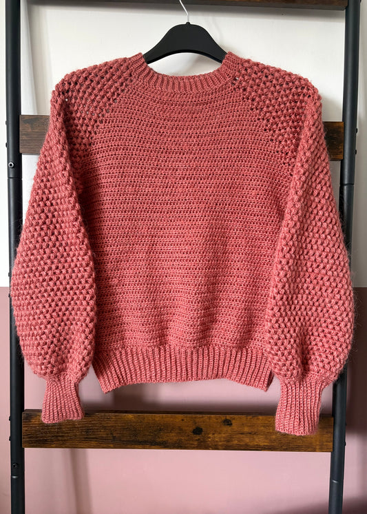 Cloud Nine jumper - crochet pattern - downloadable PDF