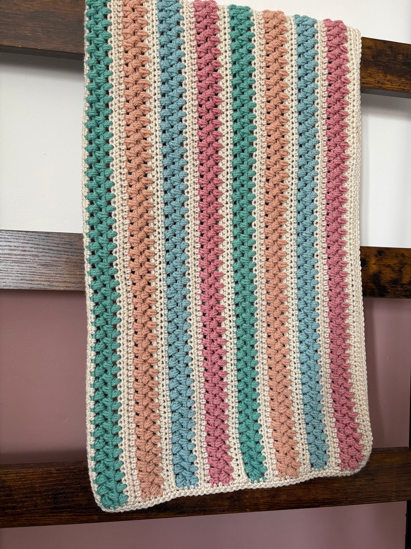Cloud Nine blanket crochet pattern - downloadable PDF