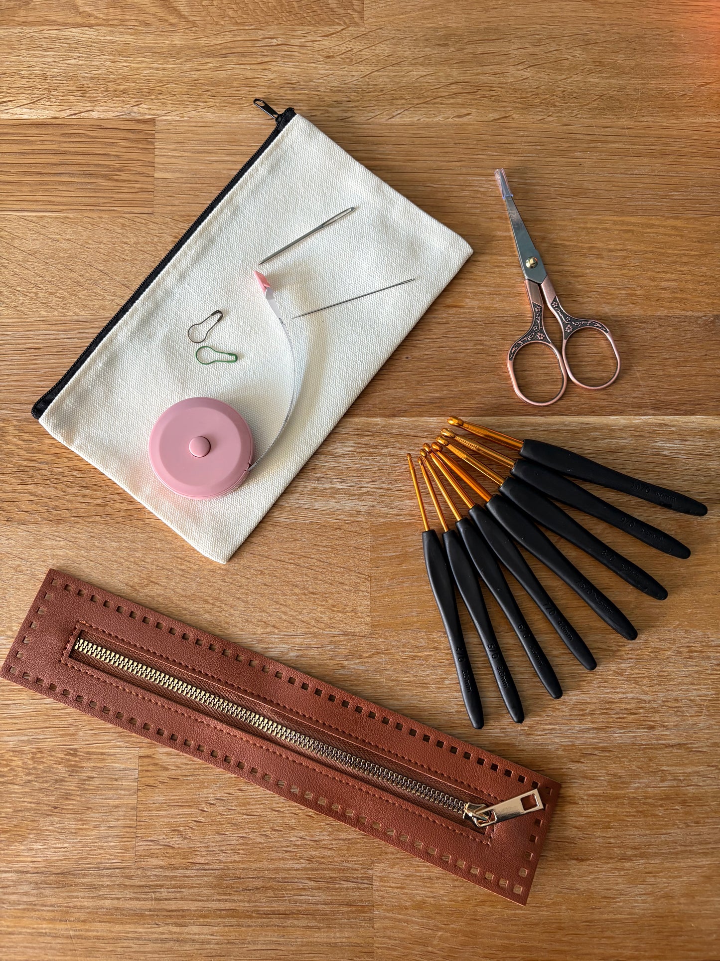 Complete crochet starter kit - perfect gift for a crafty beginner