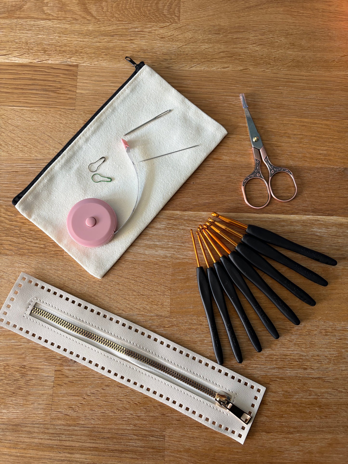 Complete crochet starter kit - perfect gift for a crafty beginner