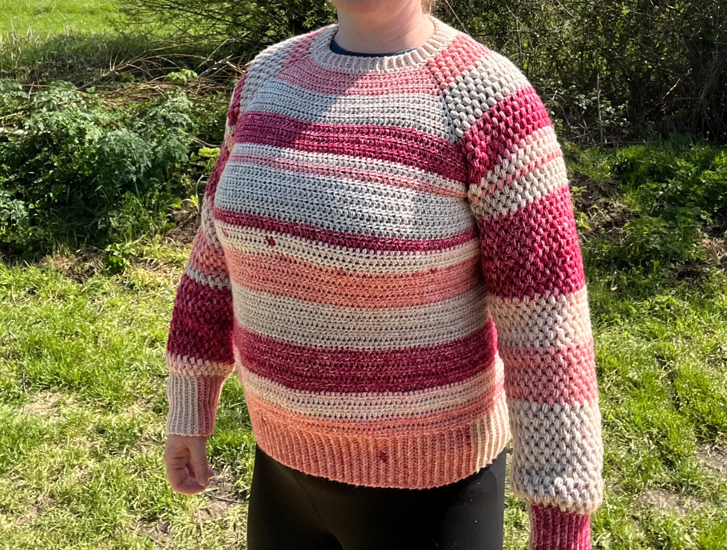 Cloud Nine jumper - crochet pattern - downloadable PDF