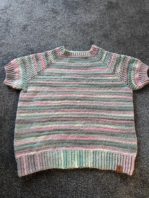 Cloud Nine jumper - crochet pattern - downloadable PDF