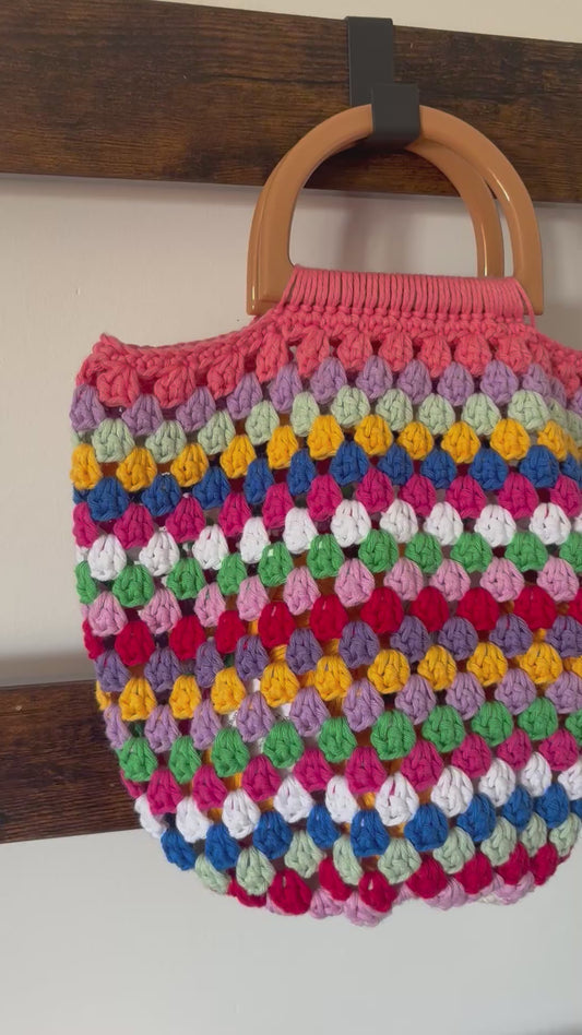 The Weekend Granny Stitch Bag pattern - downloadable PDF